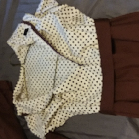 Vintage 70s David Warren 2 piece dress Chocolate ESTATE Size small - Picture 11 of 15